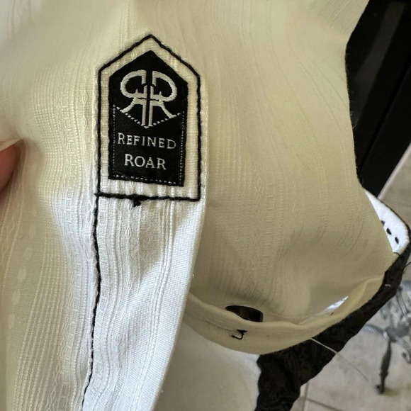 ROAR Buckle Y2K Men’s Refined Embroidered Button White Western Style Shirt XL - Picture 6 of 16